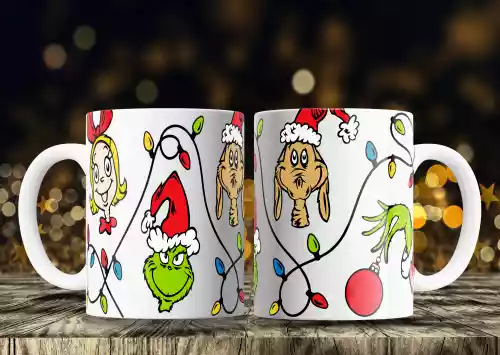 vectores plantilas NAVIDAD,EL GRINCH,FESTIVIDAD,FESTEJO,